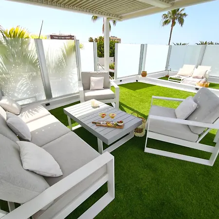 וילה Tharros, Solarium And Heated Pool *
